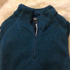 NWOT Eddie Bauer Teal Pullover/Sweatshirt L